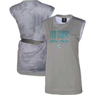 Outerstuff Womens Gray Miami Dolphins No Sweat Tank Top at Nordstrom, Size Xx-Large
