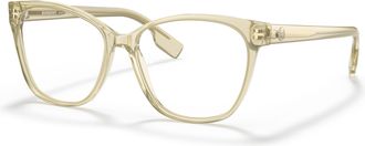 Burberry Caroline Demo Cat Eye Ladies Eyeglasses BE2345 3852 54