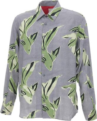 Paul Smith Shirts - Heren - Casual Overhemden - Veelkleurig - L - Leer - Overhemden