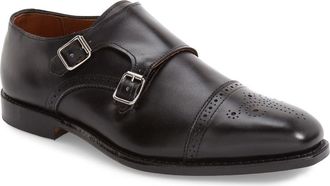 Allen Edmonds St. Johns Double Monk Strap Shoe in Black at Nordstrom, Size 10.5