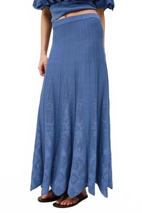 BA&SH Serta Skirt In Blue