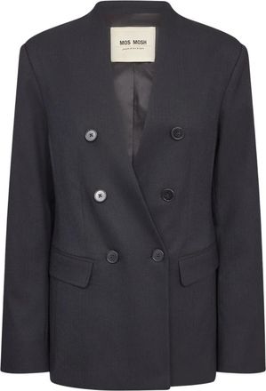 Mos Mosh Leonora Miley Blazer - Dames - Blazers - Blauw - L - Jassen