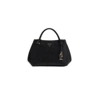 Guess Handbags, female, Black, Size: ONE SIZE Serenova Girlfriend Satchel