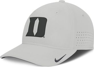 Nike Duke Sideline Practice Nike Mens Dri-FIT College Hat in Grey | NC530BBDU-3XB