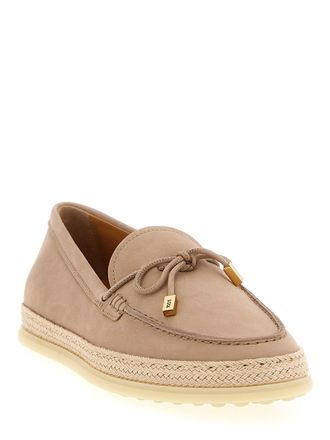 Tod's Womens Multicolor Calfskin Espadrilles Shoe