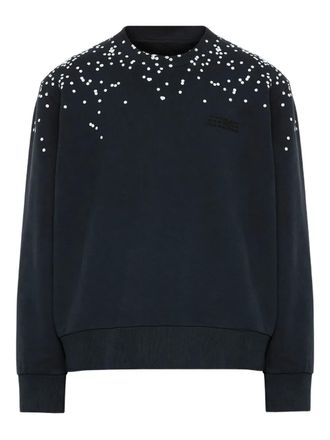 Maison Margiela Katoenen sweater - Blauw