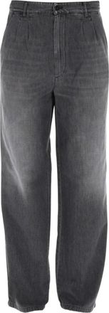 Maison Margiela Heren, Jeans, Grijs, Maat: L