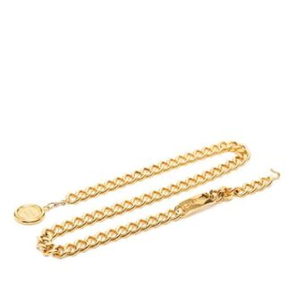 Chanel Pre-owned Chain belt - female - Chanel Vintage - Vintage Belts - Yellow - ONE SIZE - Pre-owned
