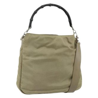 Gucci Pre-owned Shoulder Bags, female, Green, Size: ONE SIZE Pre-owned Vintage Shoulder Bag