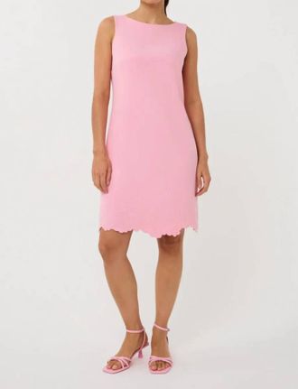 Esqualo Sleeveless Flower Dress In Romance Rose