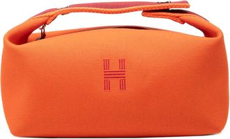 Herm&egrave;s Pre-owned Hermes Small Toile Bride A Brac Case Ladies HDRN0MQ38E8N03BV