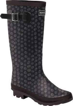 Regatta Womens Ly Fairweather II BlkAnimalPrt EU38/UK5 Black