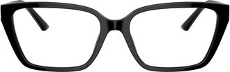 Jimmy Choo London 0jc3008 Rectangular Black Acetate Sunglasses