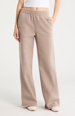 Favorite Daughter The Collegiate Flare Sweatpants in Soft Taupe at Nordstrom, Size X-Small