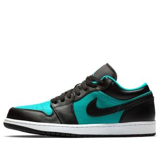 Nike Jordan Air Jordan 1 Low Black Aqua 553558-006