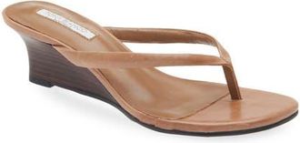 Tony Bianco Edgy Wedge Sandal in Tan Vintage at Nordstrom, Size 9.5