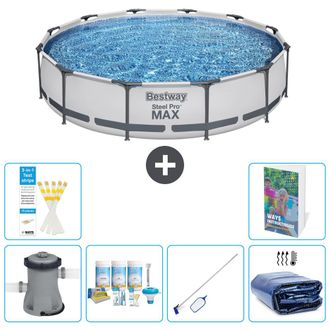 Bestway Piscina Bestway Steel Pro Max Redonda - 366x76 Cm - 7-piezas S267