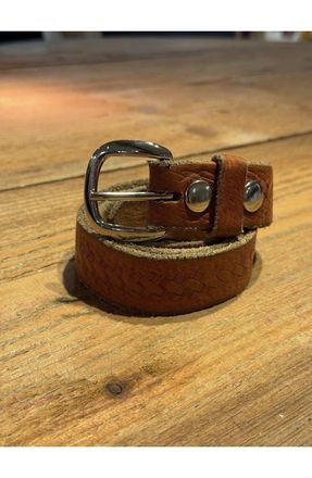Fortela Wvintagebelt Vintage Leather Belt in Brown at Nordstrom