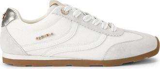Carvela Womens Suede Fabric Florence Sneaker Sneakers - White - Size UK 4