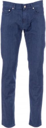 Harmont & Blaine Jeans - Heren - Skinny Jeans - Blauw - W42 - Leer - Jeans