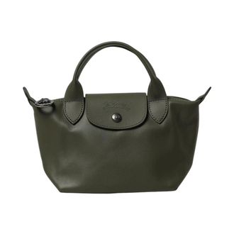 Longchamp Handbags, female, Green, ONE SIZE, Versatile Top Handle Handbag