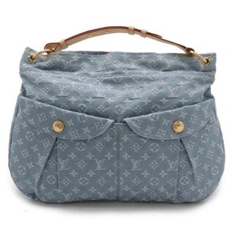 Louis Vuitton Pre-owned Canvas Schoudertas - Dames - Pre-owned - Blauw - Maat: ONE Size