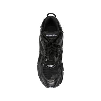 Balenciaga Mens Sneakers Track Led Black Polyester Trainers