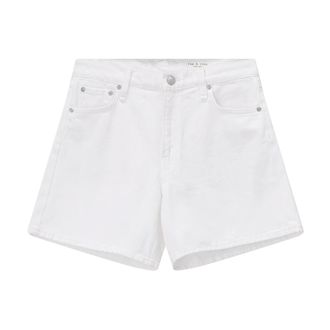 Rag & Bone Denim Shorts, female, White, Size: W26 Midi Denim Shorts