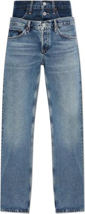 A Gold E Elson Jeans - Dames - Regular Fit Jeans - Blauw - W26 - Katoen - Jeans
