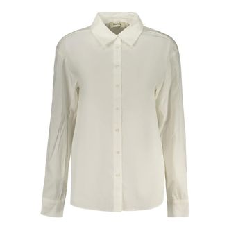 Desigual Camisa de Manga Larga - Blouses & Shirts - Mujer - Blanco - XL