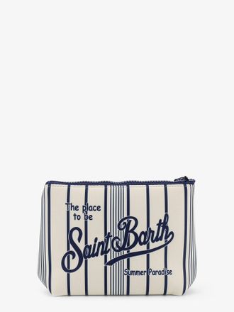 MC2 Saint Barth Mens Clutch Aline Scuba Blue Bags