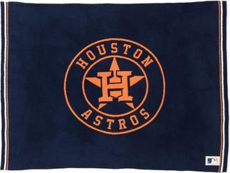 Barefoot Dreams CozyChic Houston Astros Throw Blanket in Astros Multi at Nordstrom