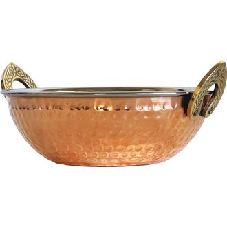 Verve Culture Handi Serving Bowl - Copper Double Walled in None at Nordstrom