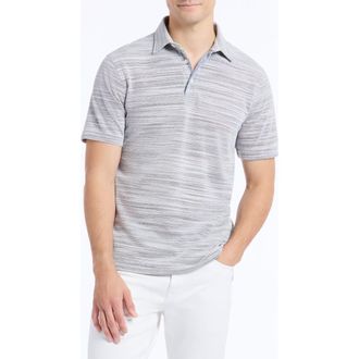 Robert Graham Bogner Cotton Blend Knit Polo in White at Nordstrom, Size Xxx-Large