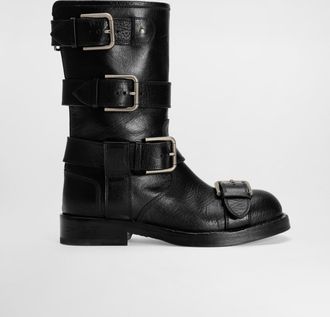 Dolce & Gabbana Leather Ankle Boots - Woman Boots And Booties Black 40.5