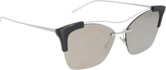 Prada Pre-owned Metal Zonnebrillen - Dames - Vintage Accessoires - Grijs - ONE Size - Vintage