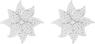 Suzy Levian Suzy Levian Silver Cz Statement Earrings