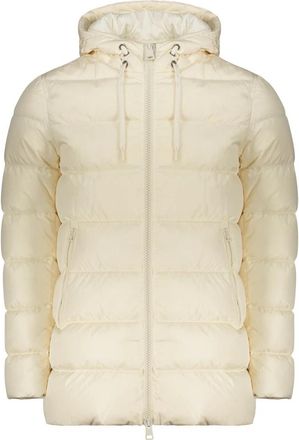 Herno Gewatteerd jack met verstelbare capuchon - Heren - Gewatteerde jassen - Beige - L - Jassen