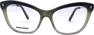 Dsquared2 Transparent DQ5194 Acetate Cat-Eye Glasses