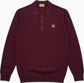 Gabicci Vintage 1973 Mens Gabicci Vintage Francesco Port Polo Shirt - Red - Size: 42