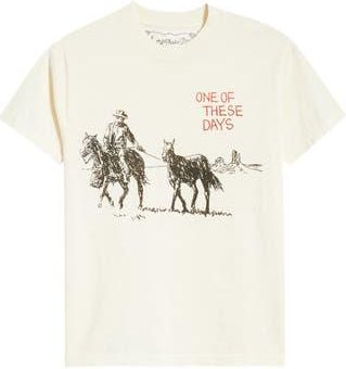 One Of These Days OOTD Origins Graphic T-Shirt in Bone at Nordstrom Rack, Size Small