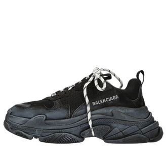 Balenciaga (WMNS) Balenciaga Triple S Black 531388W09OM1000