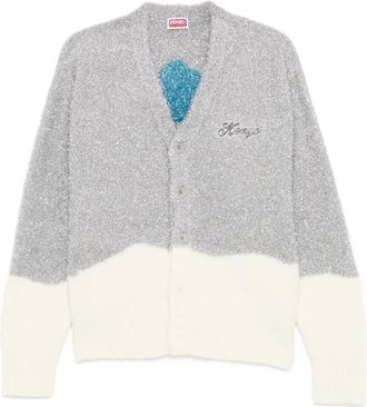 Kenzo Cardigan Winter Holidays - Grigio