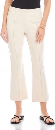 Fifteen Twenty Sigourney Pintuck Crop Pants in Cream at Nordstrom, Size Medium