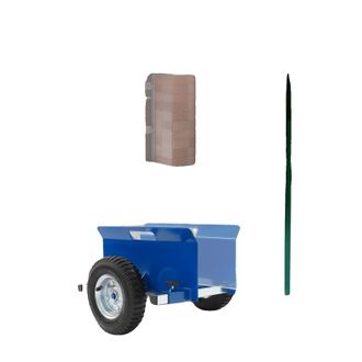 OEM Carro Para Paneles, Capacidad De Carga De 500 Kg, Abrazadera Ajustable, Color Azul