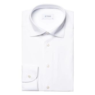 Eton 4-Way Stretch Overhemd - Heren - Zakelijke Overhemden - Wit - 4XL - Overhemden
