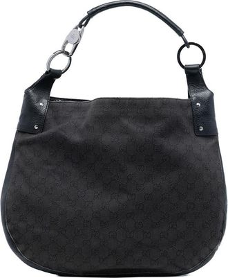 Gucci Pre-owned Gucci GG Denim Shoulder Bag 179777 204990