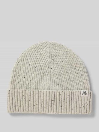 Marc O'Polo M&uuml;tze aus Woll-Mix in Offwhite, Gr&ouml;&szlig;e 1
