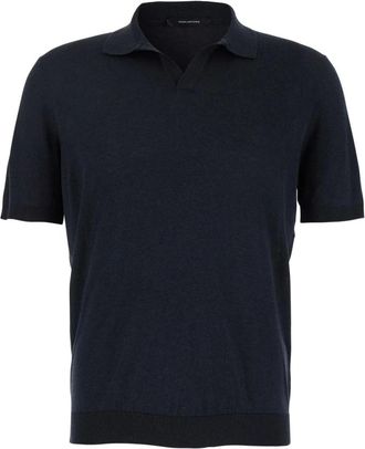 Tagliatore Tops, Heren, Blauw, M, T-shirts en Polos
