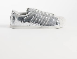adidas Originals Superstar II sneakers basse in argento metallizzato